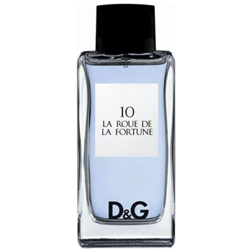 10 LA ROUE DE LA FORTUNE Dolce & Gabbana D & G Cologne Men 3.3 / 3.4 oz NEW tester with cap