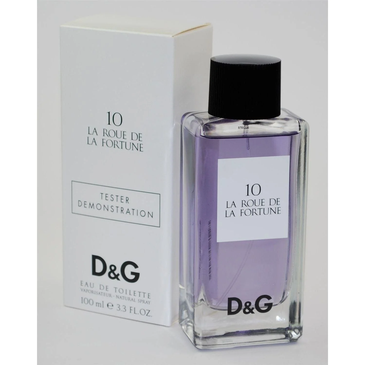 10 LA ROUE DE LA FORTUNE Dolce & Gabbana D & G Cologne Women 3.3 / 3.4 oz NEW tester with cap