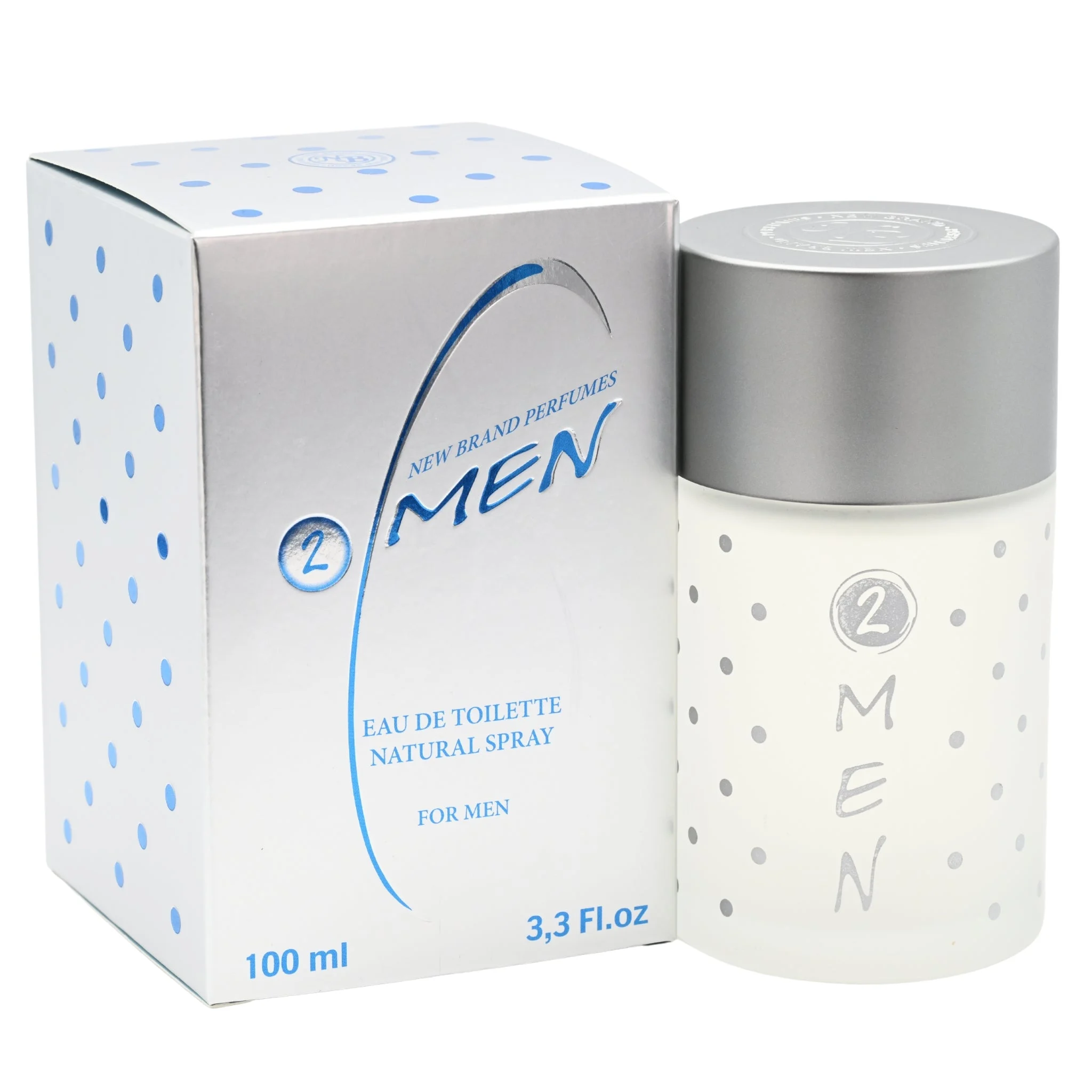 2 Men by New Brand cologne for men EDT 3.3 /3.4 oz New In Box