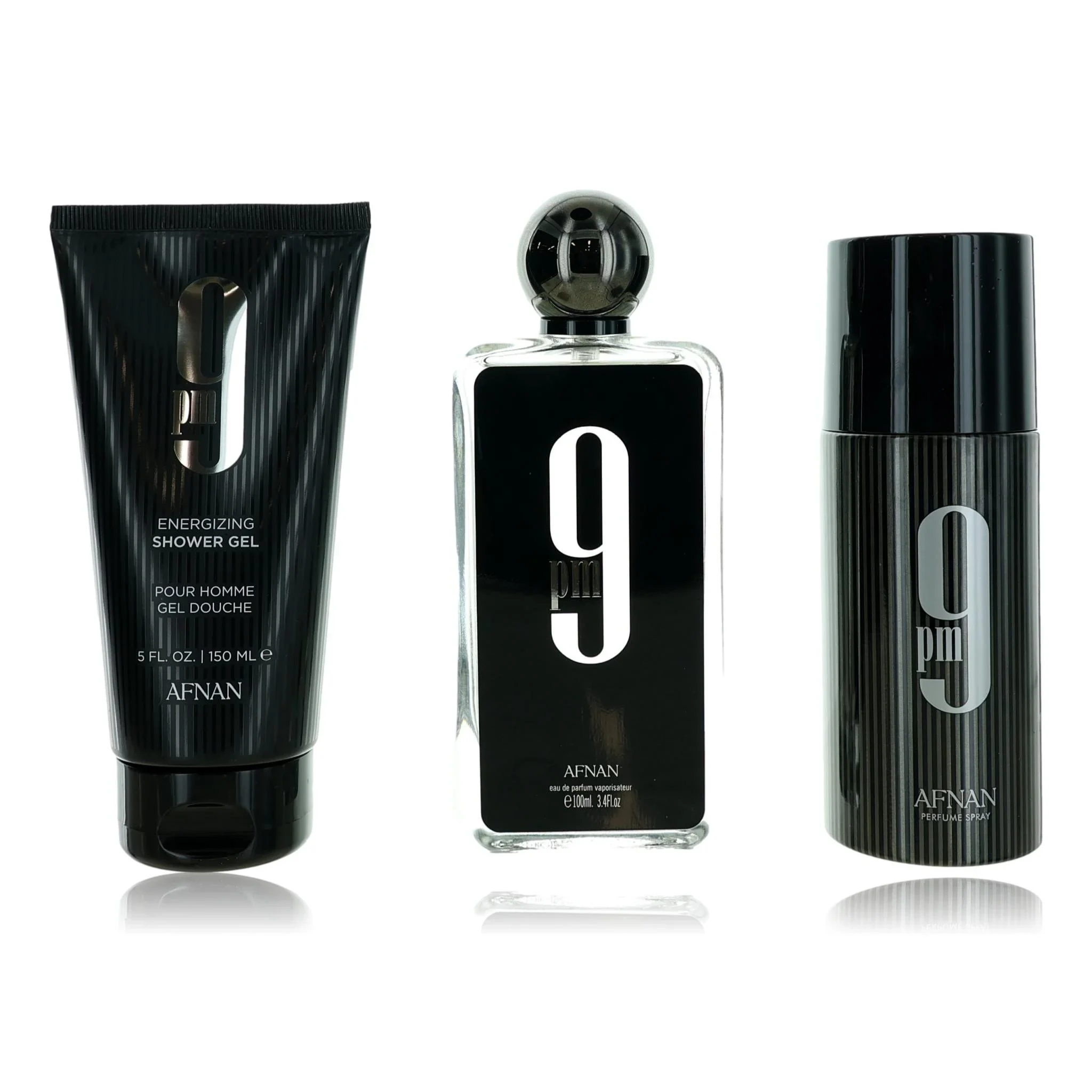 Afnan9PM Black Gift Set