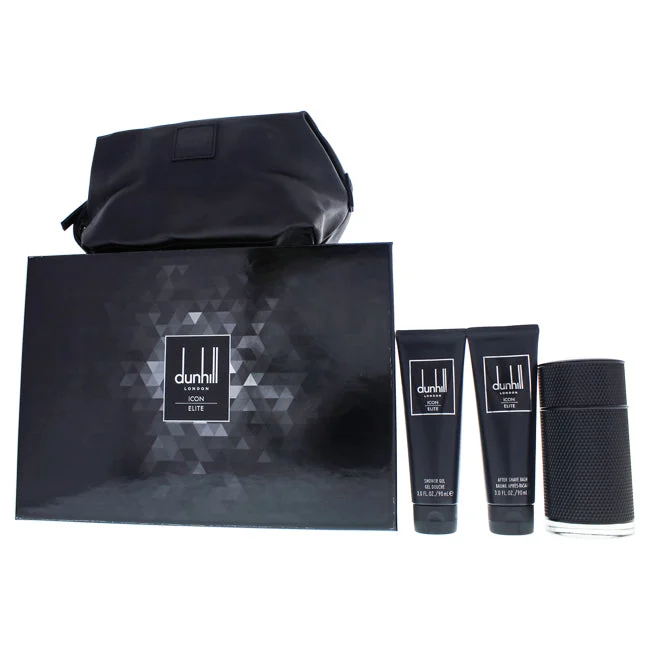Alfred DunhillIcon Elite by Dunhill for Men - 4 Pc Gift Set