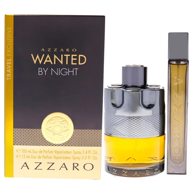 AzzaroWanted By Night by Azzaro for Men - 2 Pc Gift Set