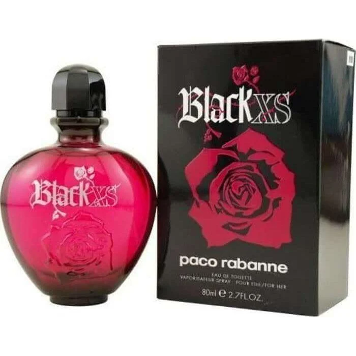 black-xs-by-paco-rabanne-women-2-7-2-8-oz-edt-spray-new-in-box.webp Black XS by Paco Rabanne Women 2.7 / 2.8 oz EDT Spray New in Box