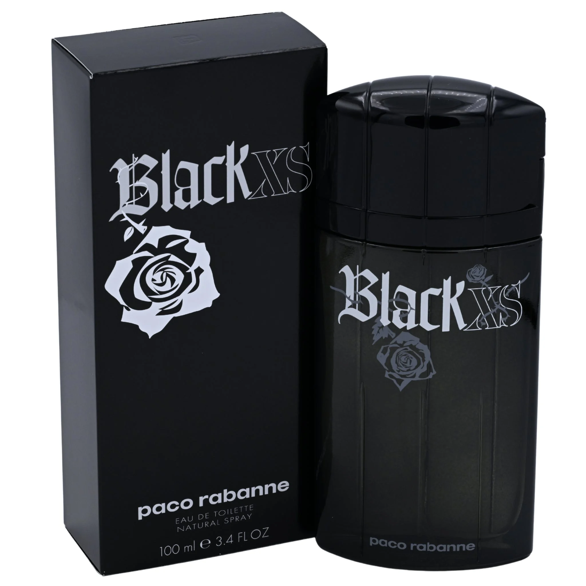 BLACK XS Men Paco Rabanne 3.3 oz 3.4 edt Cologne Spray New in BOX