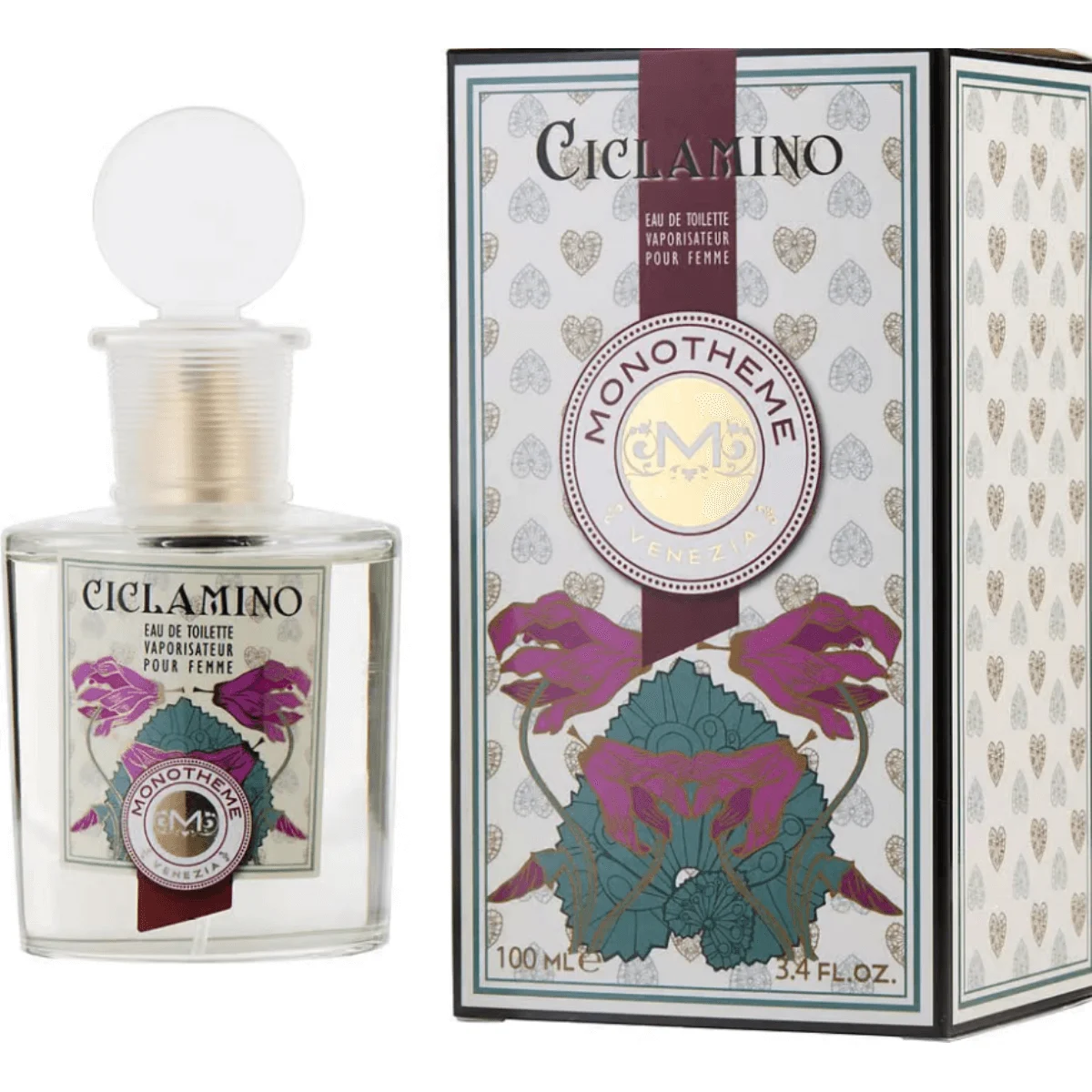 Ciclamino by Monotheme Venezia for women EDT3.3 /3.4 oz New In Box