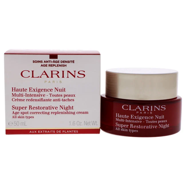 ClarinsSuper Restorative Night - All Skin Types by Clarins for Unisex - 1.6 oz Night Cream