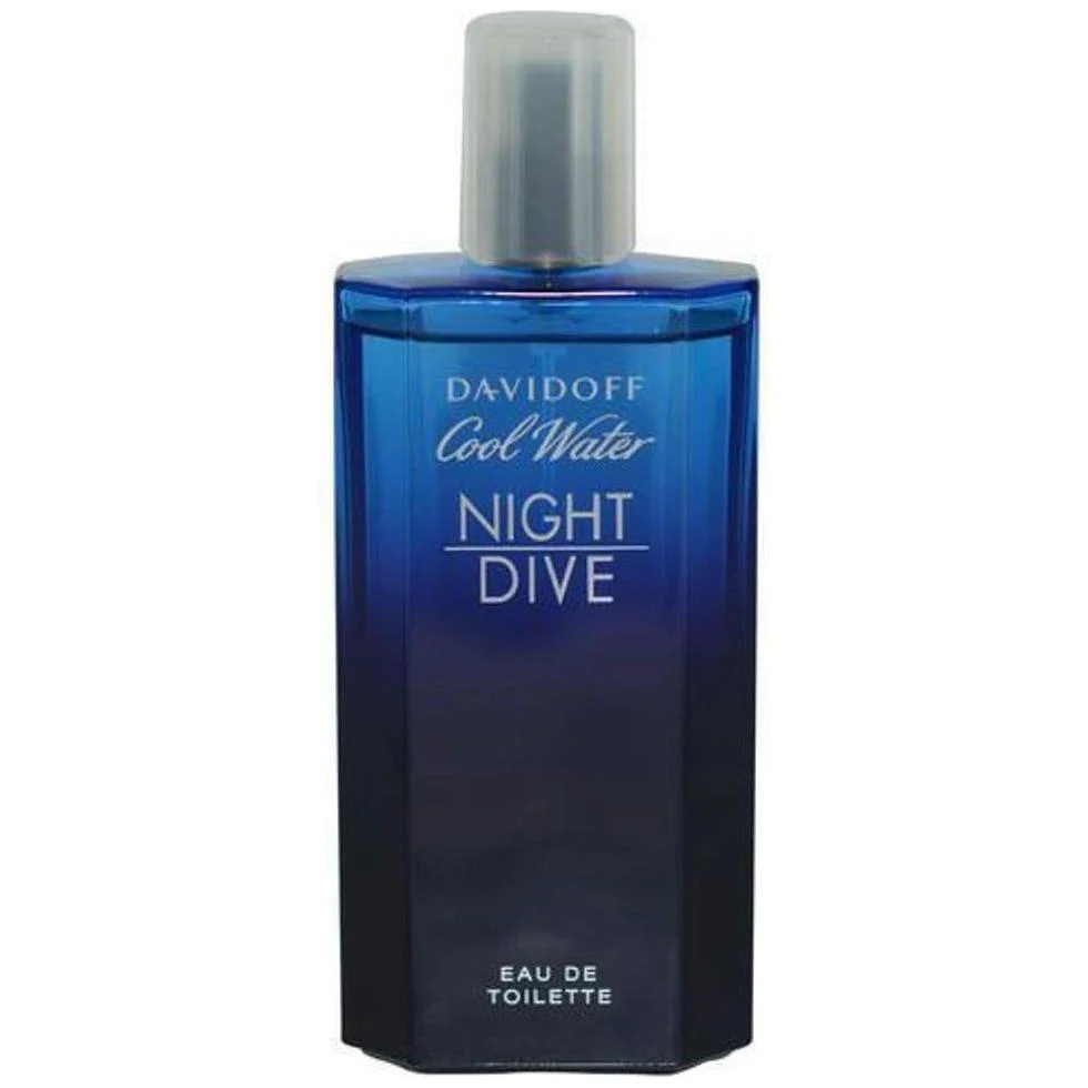 COOL WATER NIGHT DIVE Davidoff Men 4.2 oz edt New Tester