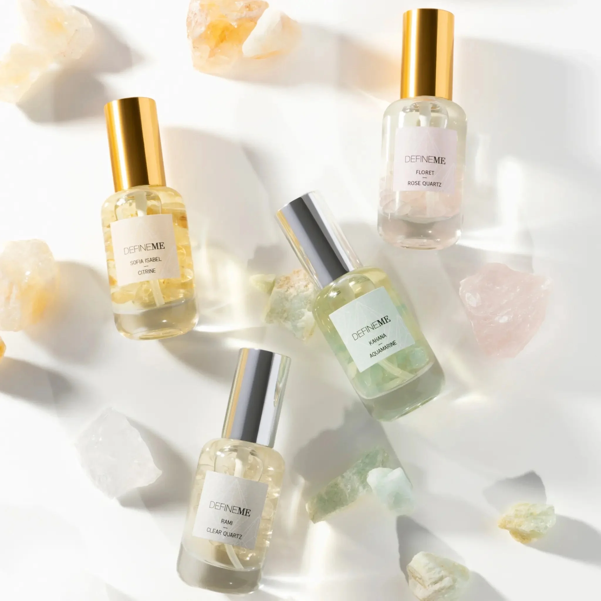 Crystal Infused Perfume Set