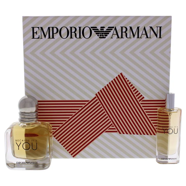 Giorgio ArmaniBecause It Is You by Emporio Armani for Women - 2 Pc Gift Set