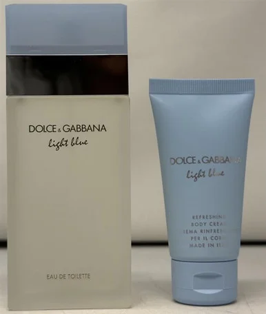Light Blue by Dolce & Gabbana 2 Piece Gift Set for Women Outlet