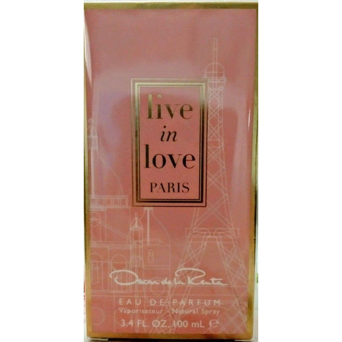 Live in Love Paris by Oscar de la Renta perfume for her EDP 3.3 / 3.4 oz New in Box