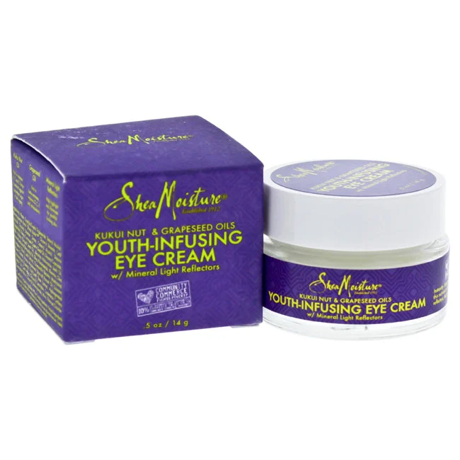 Shea MoistureKukui Nut & Grapeseed Oils Youth-Infusing Eye Cream by Shea Moisture for Unisex - 0.5 oz Eye Cream