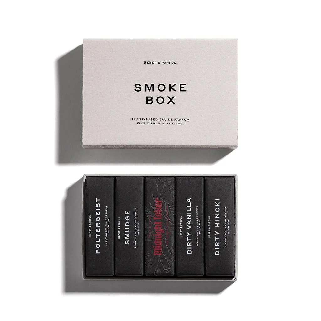 The Smoke Box | Perfume Discovery Set | Heretic Parfum – HERETIC PARFUM